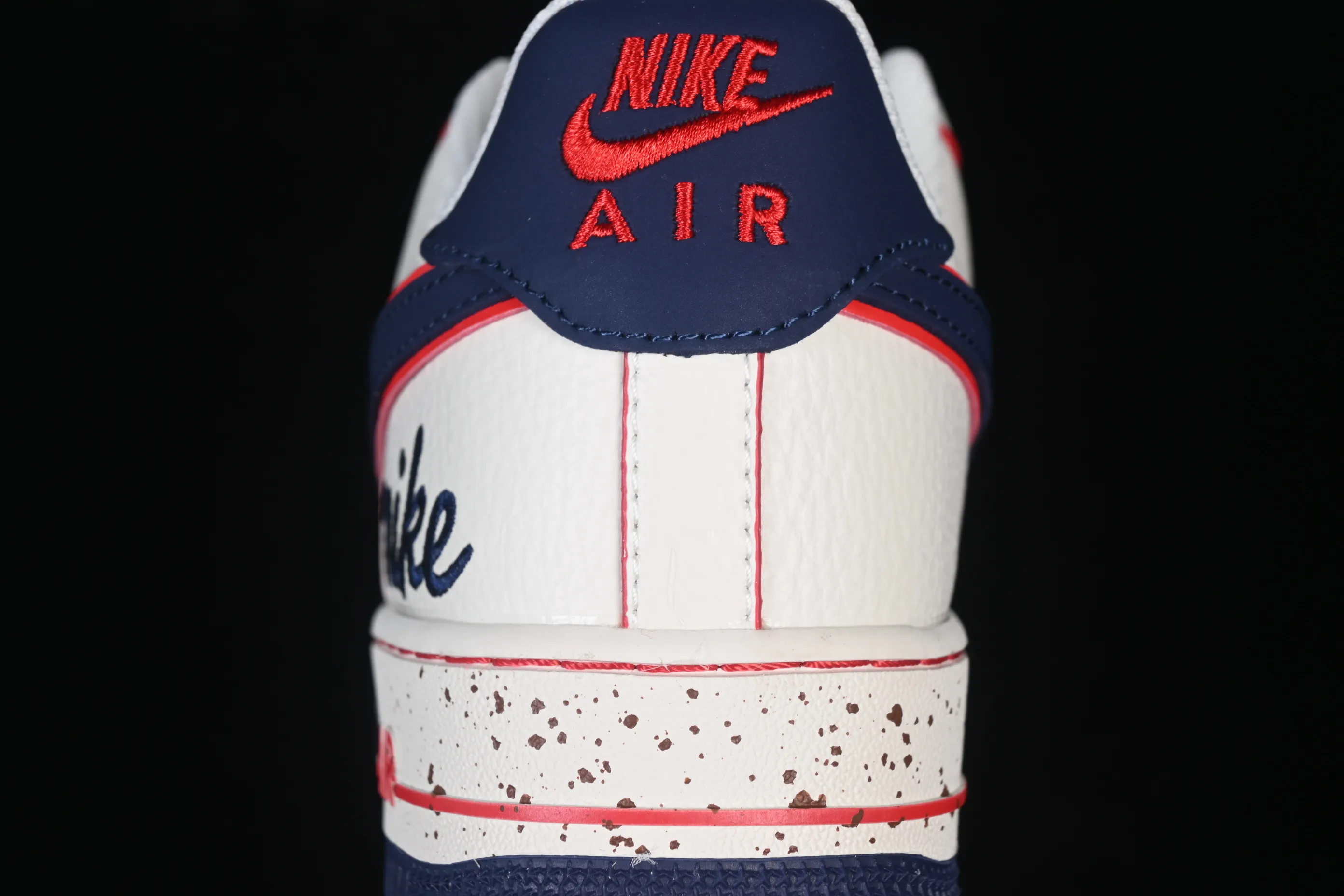 All Categories Nk Air Force 1 Air Force Series Nk Air Force 1 Low Air Force Low Nike Air Force 1'07 Low Milk White Blue Red Spot Air Force One Low Casual Sneakers NH0601-545